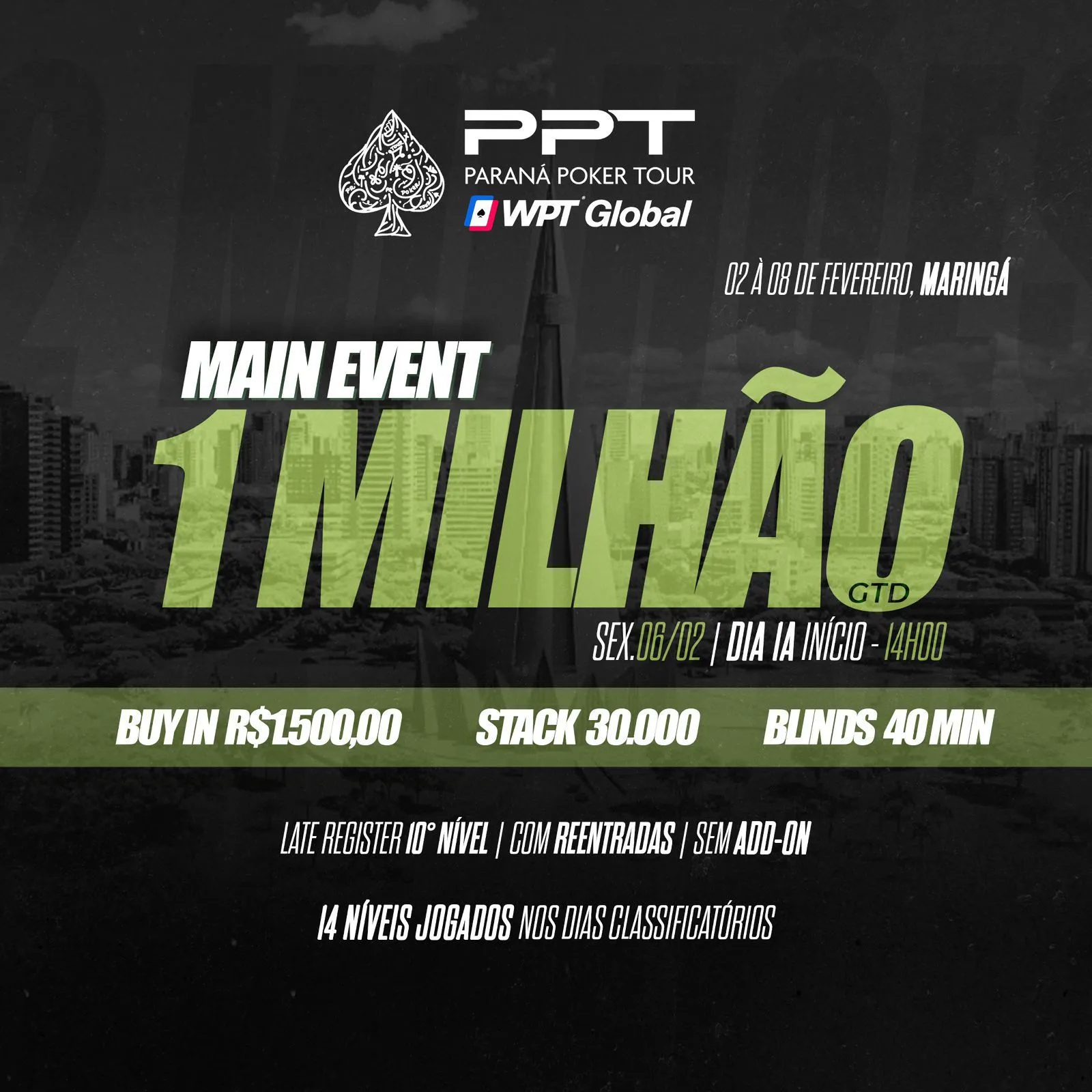 Main Event 1 Milhão Garantido